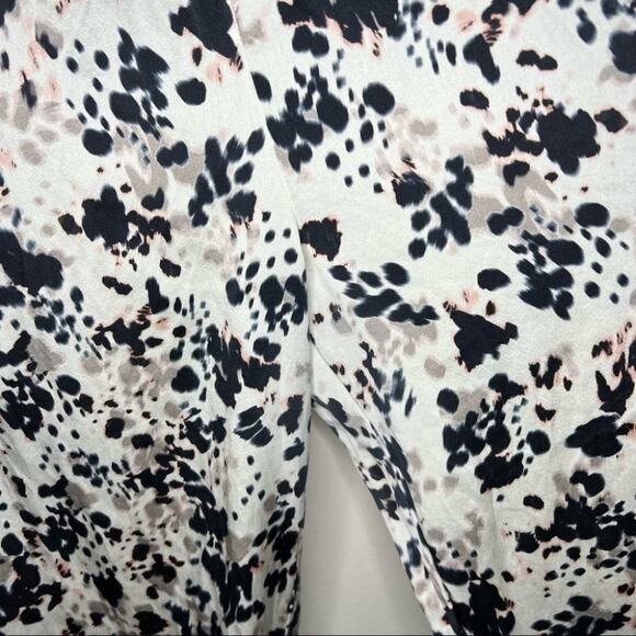 525 America Silk Patterned Jumpsuit Size Large L - Picture 9 of 12